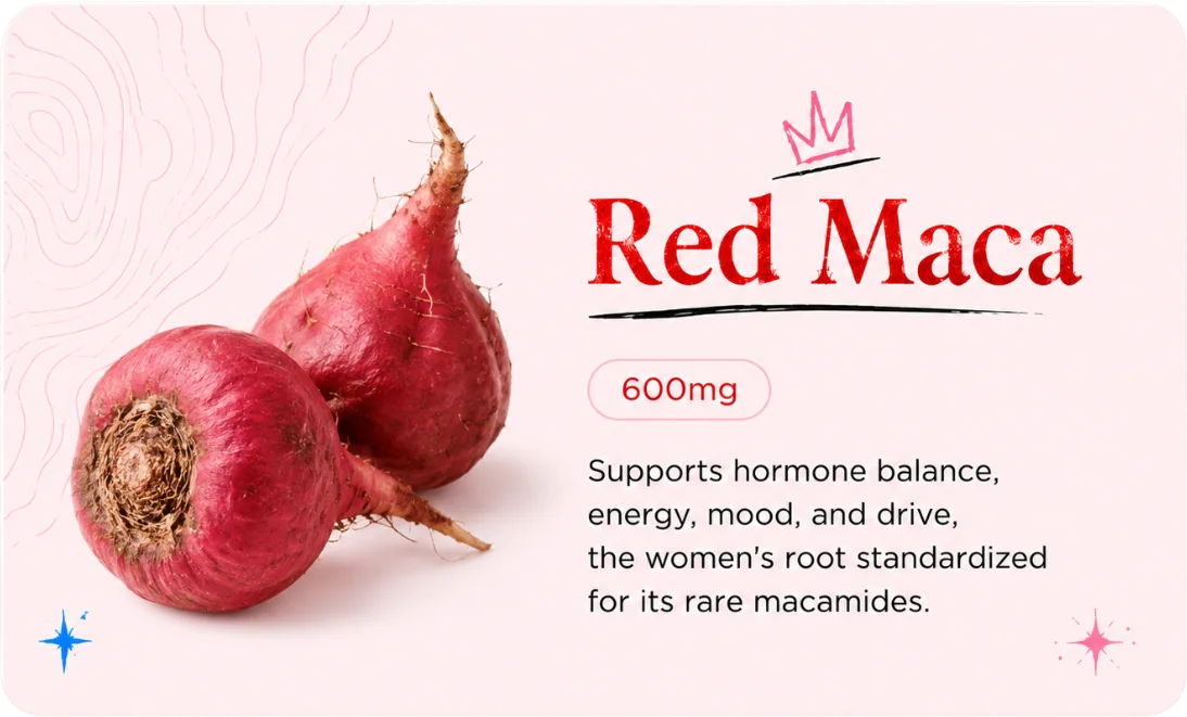 Red Maca, a Run Hot ingredient